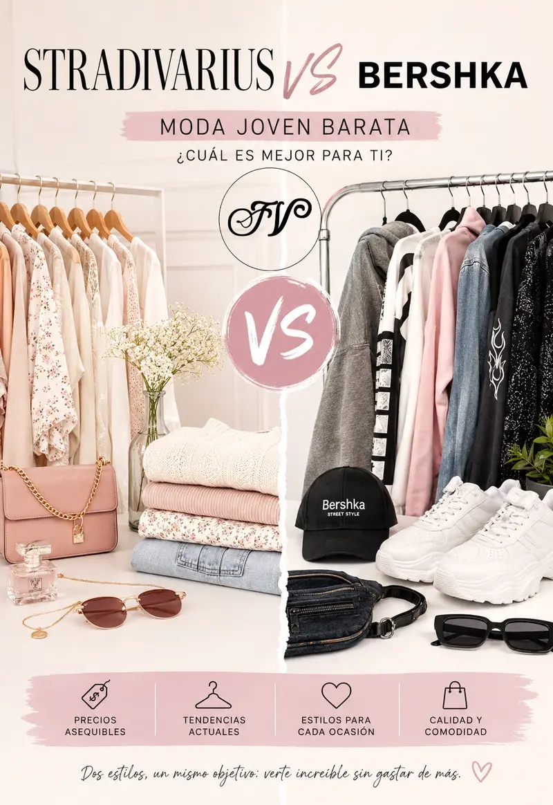 Stradivarius vs Bershka: moda giovane economica