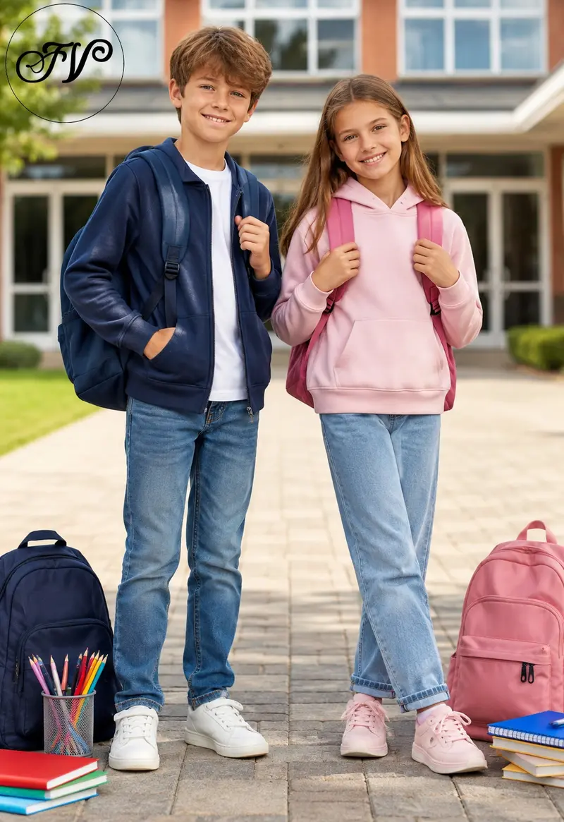 Ritorno a Scuola 2026: Abbigliamento Economico per Bambini e Capi Essenziali per Risparmiare